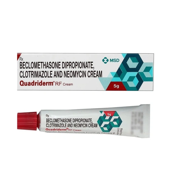 Rx QUADRIDERM RF CREAM - 5GM