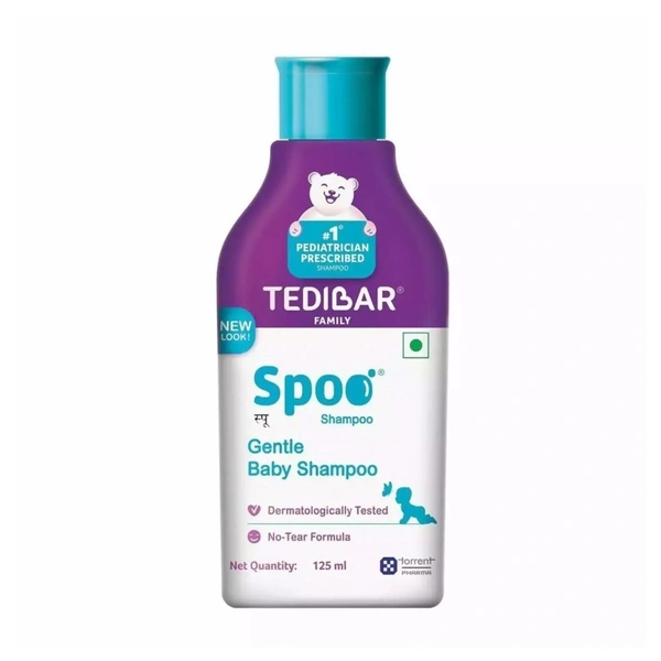 Rx SPOO GENTLE BABY SHAMPOO - 125 ML