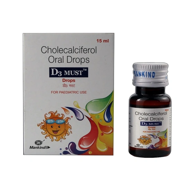 Rx D3 MUST DROPS 15ML - 15ML
