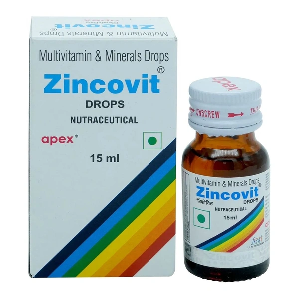 Rx ZINCOVIT DROPS  15ML - 15 ML