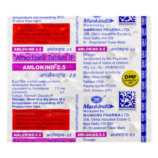 Rx AMLOKIND 2.5 - 1X30