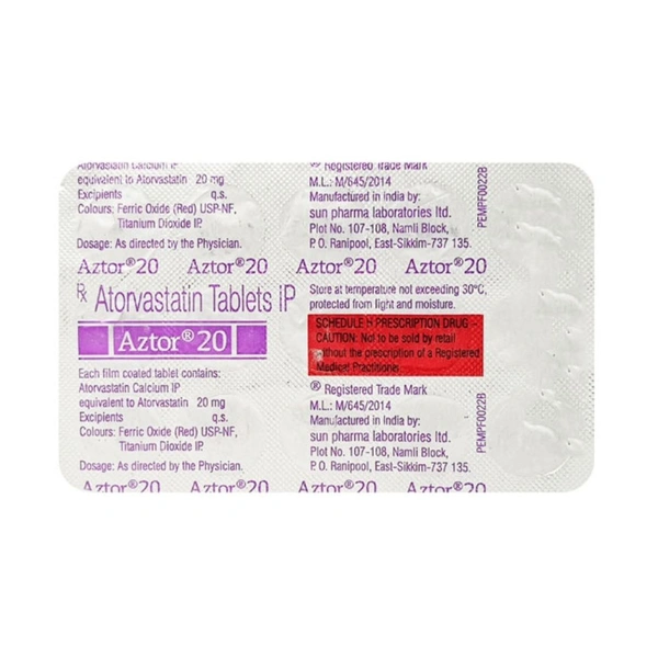 Rx AZTOR 20 - 1X15