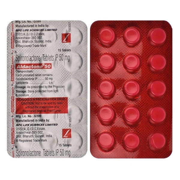 Rx ALDACTONE 50 - 1X15