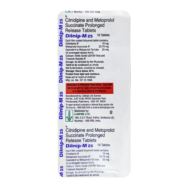 RX DILNIP M 25 - 1X10