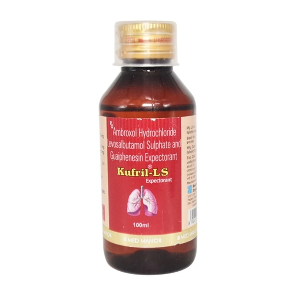 Rx KUFRIL LS SYRUP 100ML - 100 ML