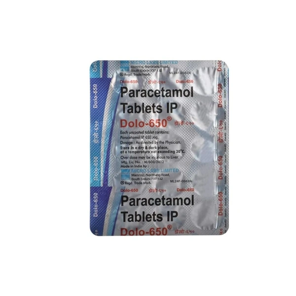 Rx DOLO 650-1X15 - 1X15