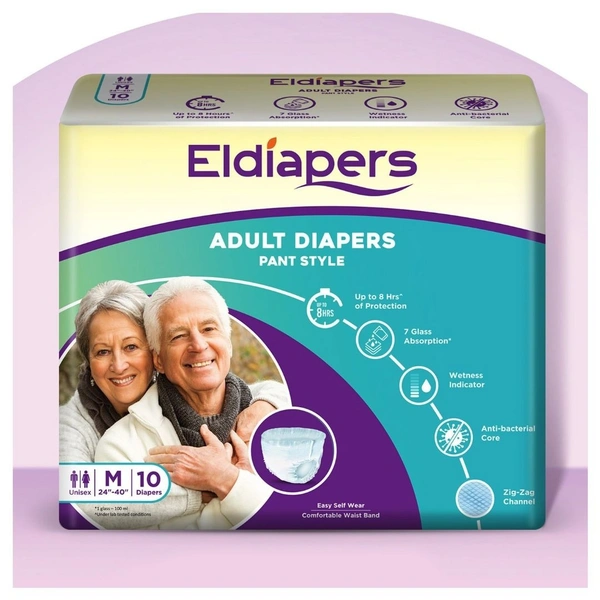 ADULT DAIPERS MEDIUM -PANT STYLE - MEDIUM