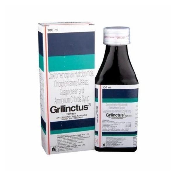 Rx GRILINCTUS DX SYRUP-100ML - 100ML