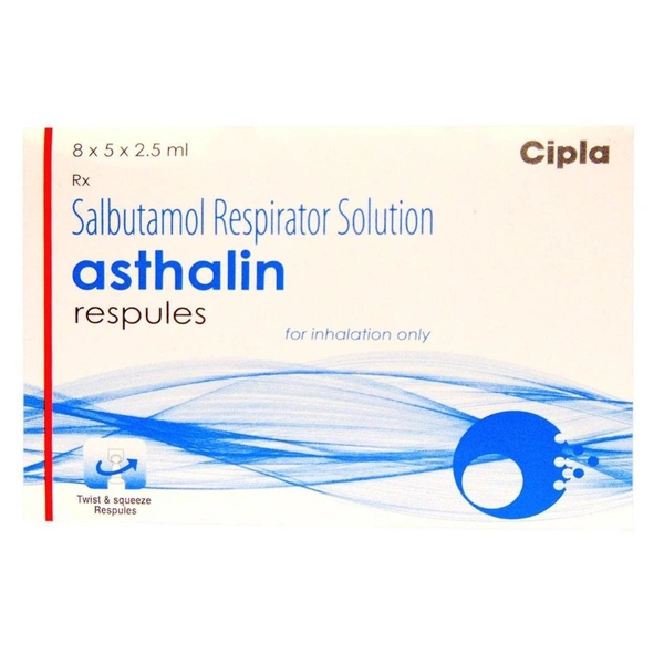 Rx ASTHALIN RESPULES 2.5ML -1X5 - 1X5-2.5ML