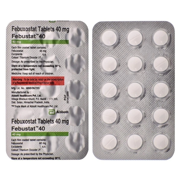 Rx FEBUSTAT 40-1X15 - 1X15