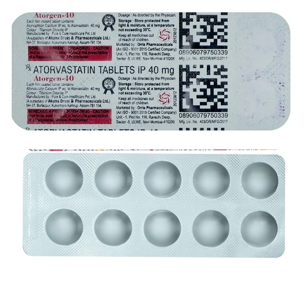 Rx ATORGEN 40-1X10 - 1X10
