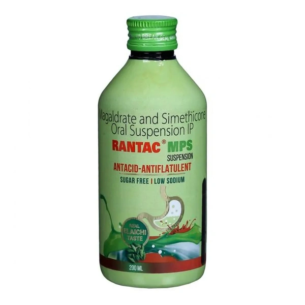 Rx RANTAC MPS SYRUP-200ML - 200ML