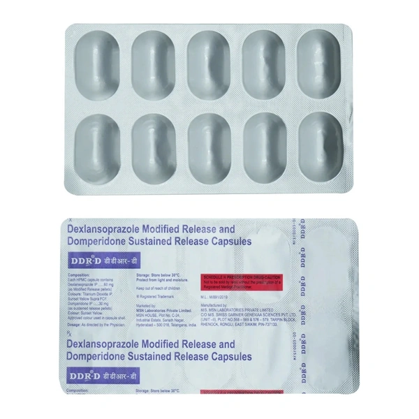 Rx DDR D CAPSULES-1X10 CAPSULES - 1X10 CAPSULES