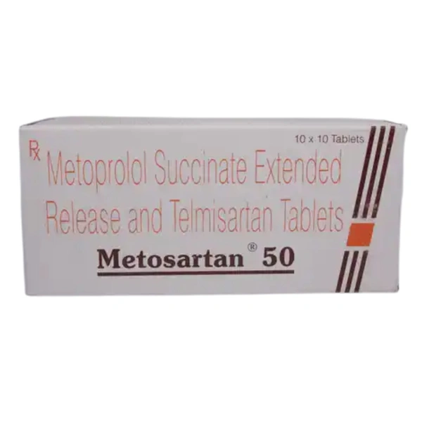 Rx METOSARTAN 50-1X10 TABLETS - 1X10 TABLETS
