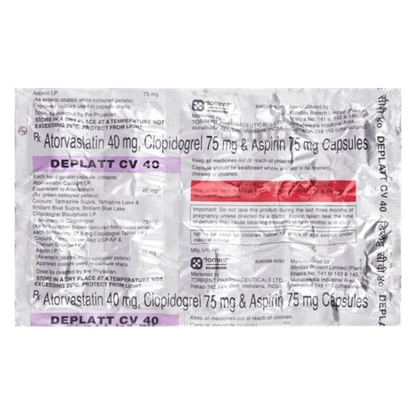 Rx DEPLATT CV 40 - 1X10