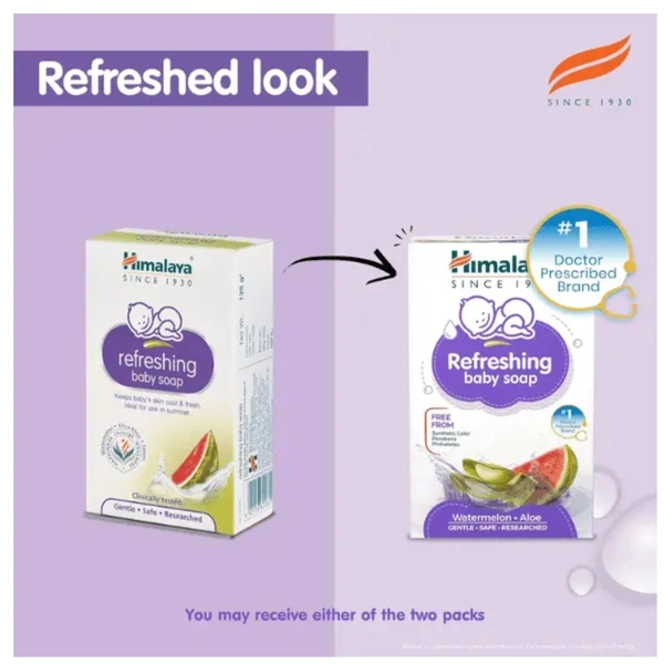 HIMALAYA REFRESHING BABY SOAP-125GMS - 125GMS