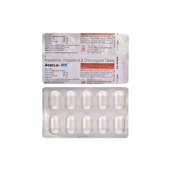 Rx ACECLO MR  - 1X10
