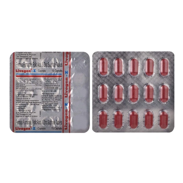  Rx LIVOGEN Z - 1X15
