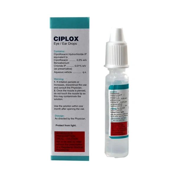 Rx CIPLOX EYE/EAR DROPS  - 10ML