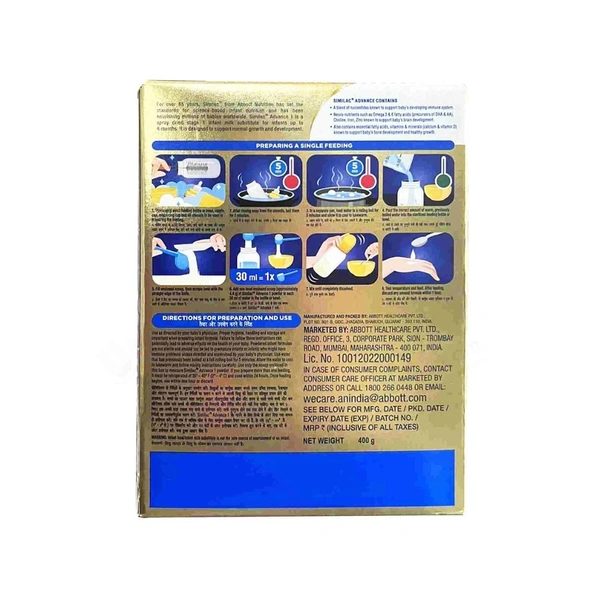 Rx SIMILAC ADVANCE  STAGE 2 - 400 GMS