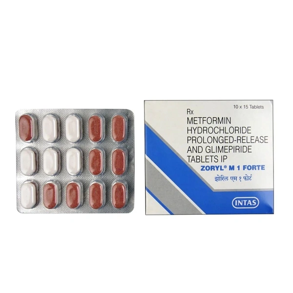  Rx ZORYL M1 FORTE - 1X15