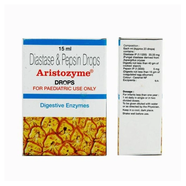 Rx ARISTOZYME DROPS 15ML - 15 ML