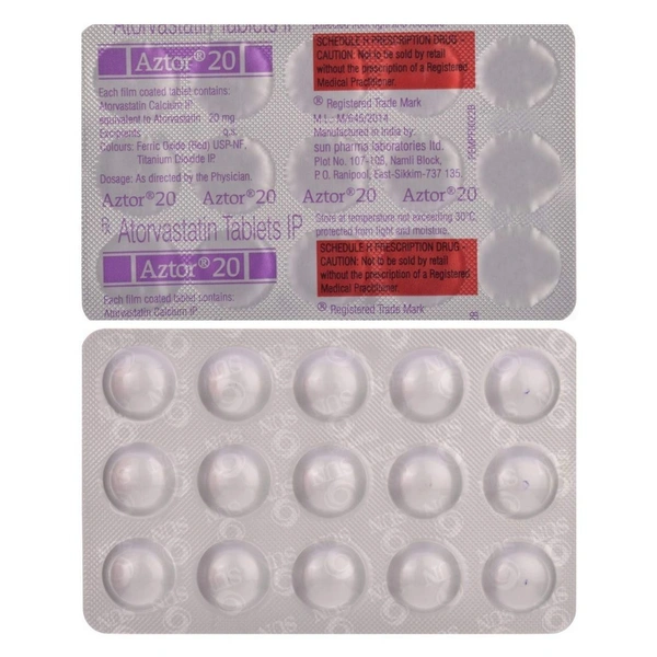 Rx AZTOR 20 - 1X15