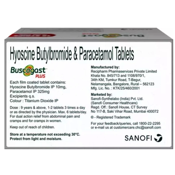 Rx BUSCOGAST PLUS - 1X10