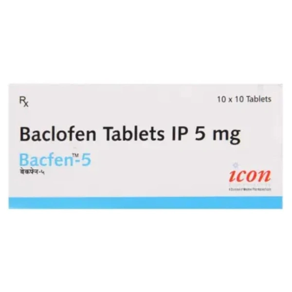 Rx BACFEN 5 - 1X10