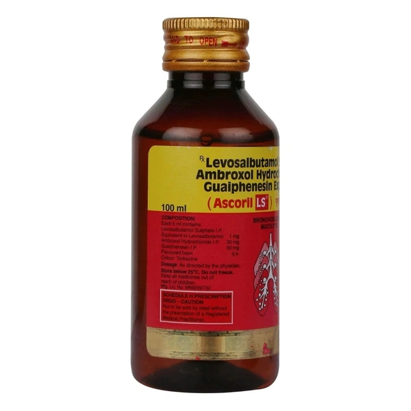 Rx ASCORIL LS SYRUP - 100ML - 100ML