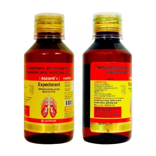 Rx ASCORIL + SYRUP - 120ML - 120ML