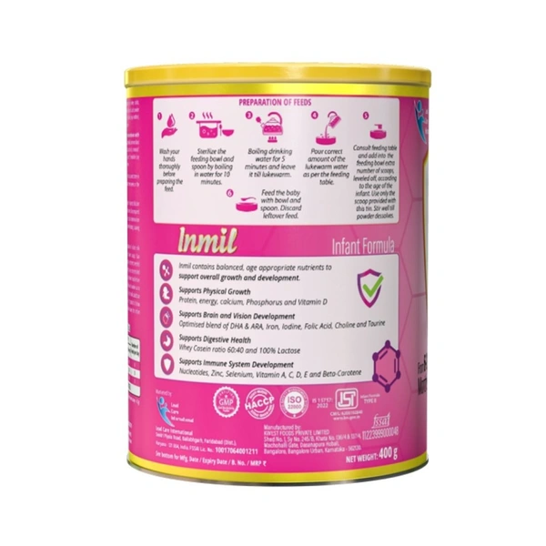 INMIL STAGE 2 400GMS - 400GMS