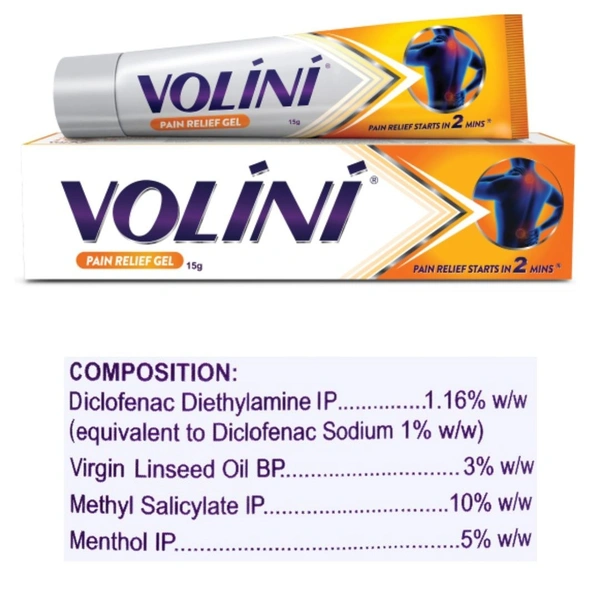 Rx VOLINI GEL-15GMS - 15GMS