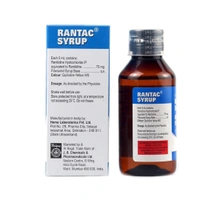 Rx RANTAC SYRUP MINT FLAVOUR - 100ML - 100ML