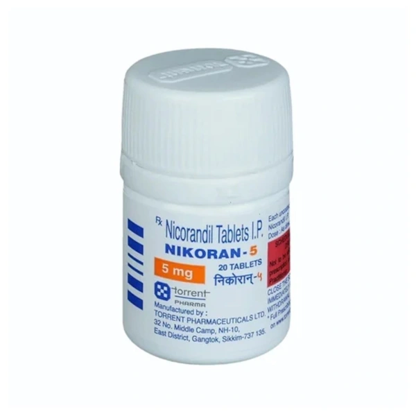Rx NIKORAN 5 - 20 TABLETS - 20 TABLETS