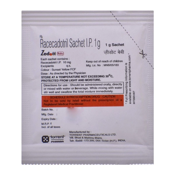 Rx ZEDOTT BABY SACHETS - 1GM - 1 GM