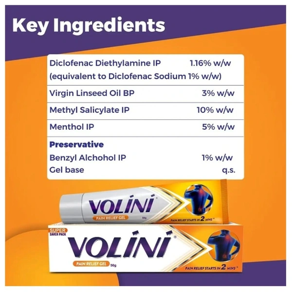 Rx VOLINI GEL -15GM - 15GM