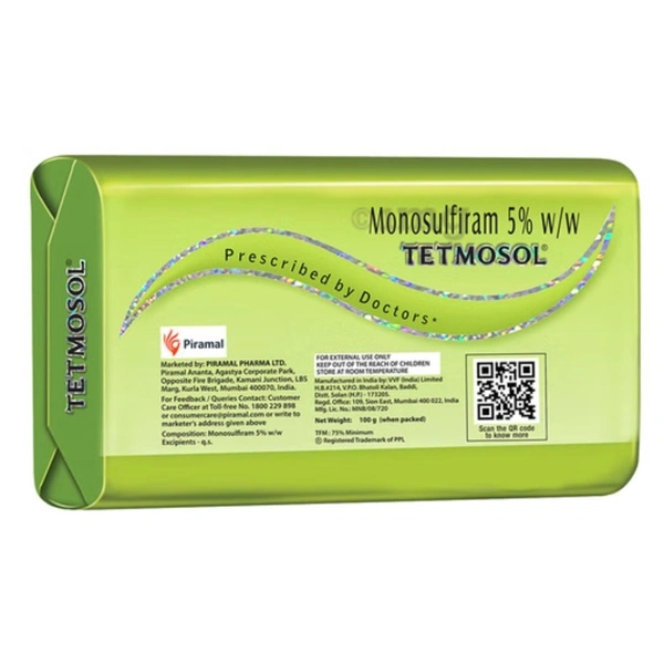 Rx TETMOSOL SOAP - 100GMS - 100 GMS