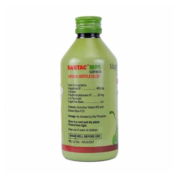 Rx RANTAC MPS SYRUP-200ML - 200ML