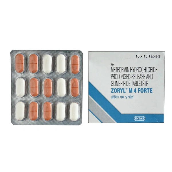Rx ZORYL M4-1X15 TABLETS - 1X15