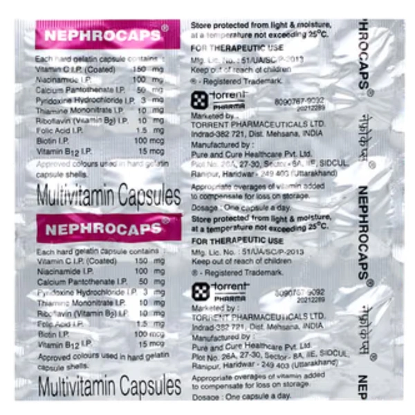 Rx NEPHROCAPS - 1X15 CAPSULES - 1X15 CAPSULES