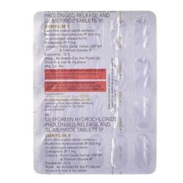  Rx ZORYL M1 - 1X20