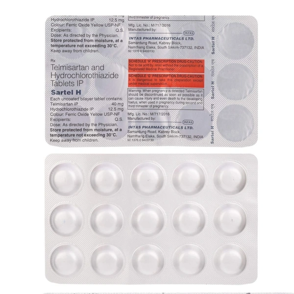  Rx SARTEL H - 1X15