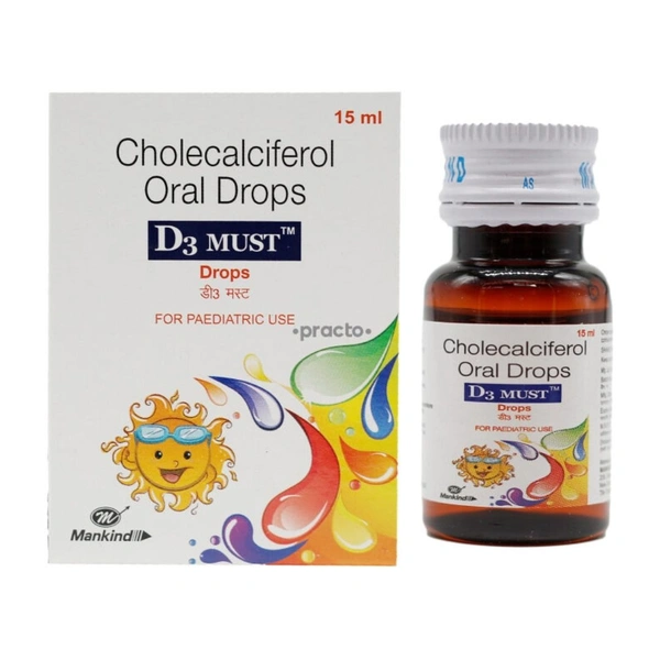Rx D3 MUST DROPS  - 15 ML