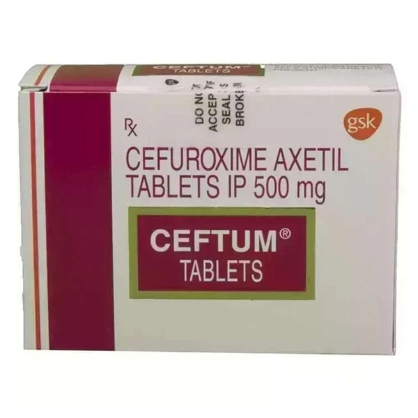 Rx CEFTUM 500 - 1X4