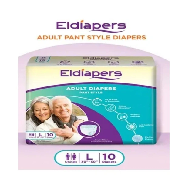 ADULT DAIPERS LARGE- PANT STYLE - LARGE