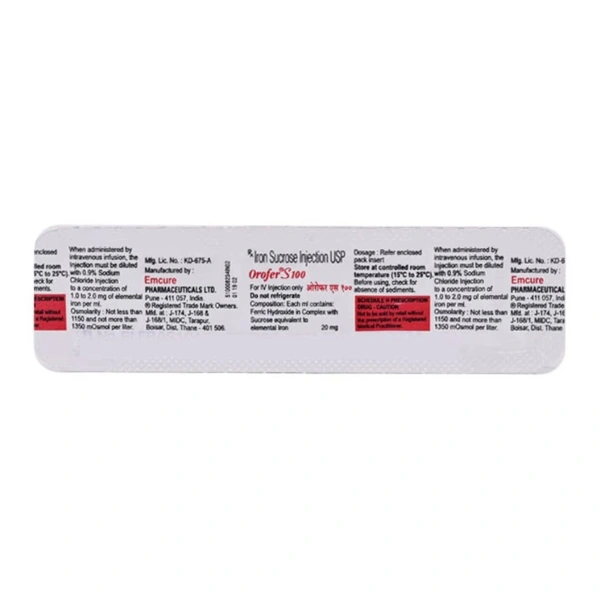 Rx OROFER S 100-5ML - 5ML