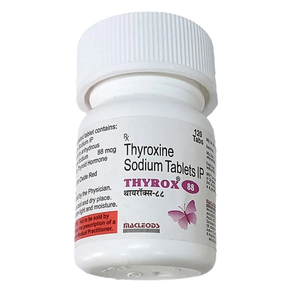 Rx THYROX 88 - 120 TABLETS - 120 TABLETS