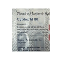 Rx CYBLEX M 80-1X15 TABLETS - 1X15 TABLETS