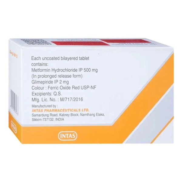  Rx ZORYL M2 - 1X20